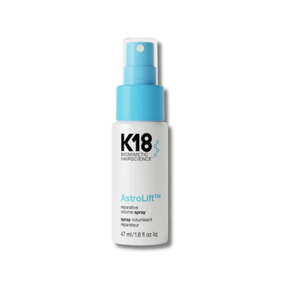K18 AstroLift volumizing spray bottle on a white background
