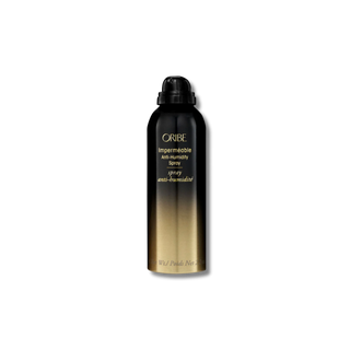Oribe hair product bottle on a white background