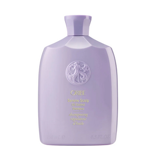 Oribe Serene Scalp Oil Control Shampoo bottle on a white background