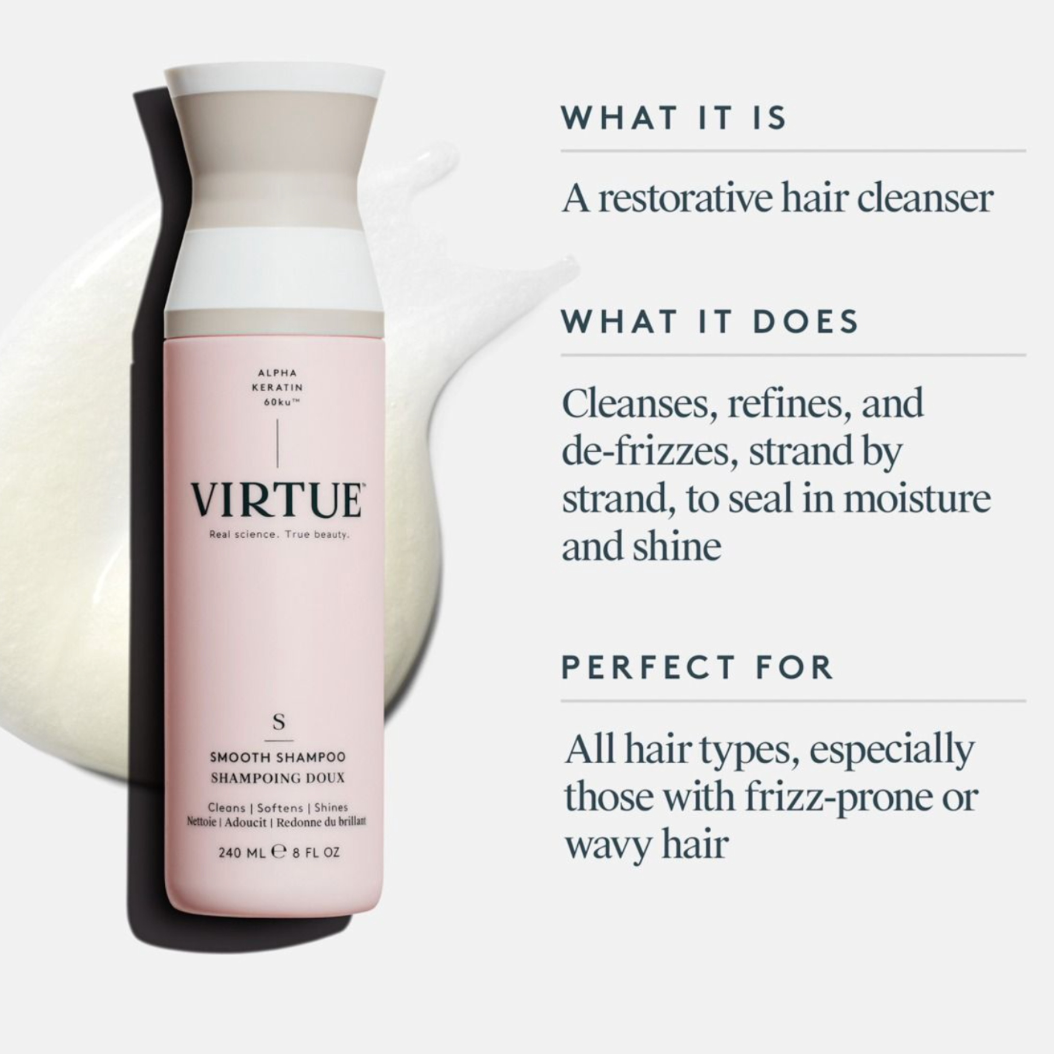 Virtue Smooth Shampoo