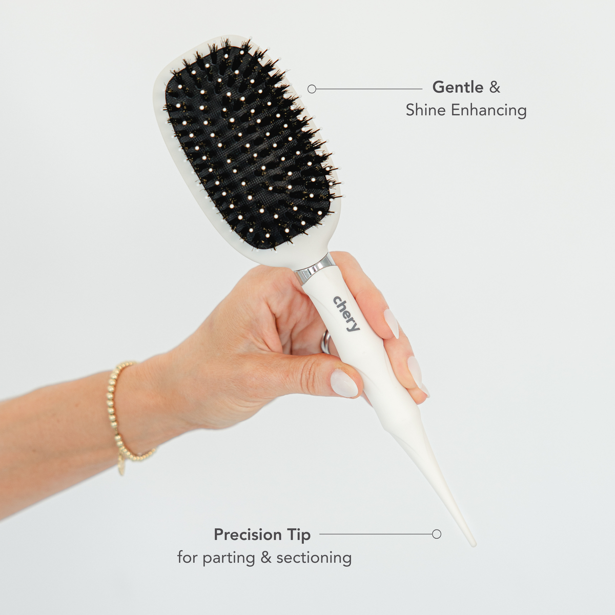 Precision Paddle Brush for Fine & Thin Hair