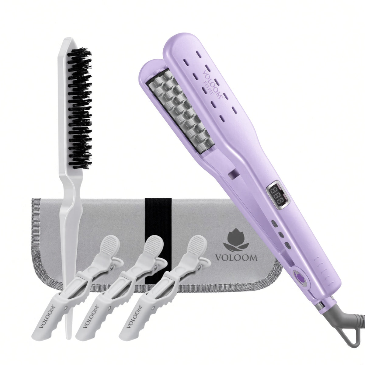 VOLOOM Hair Volumizing Iron Petite 1" Lavender